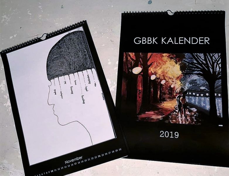 Der GBBK-Kunstkalender ist da